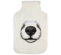 Azeeda 'Close-Up of A Dog's Nose' Hot Water Bottle Cover (HW00044187)