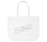 Azeeda 'Clothes Peg' Tote Shopping Bag For Life (BG00084108)