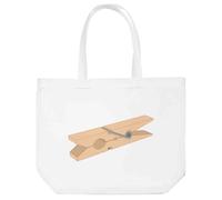 Azeeda 'Clothes Peg' Tote Shopping Bag For Life (BG00084109)