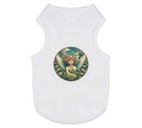 Azeeda 'Clover Garden Fairy' Pet Dog/Cat T-Shirt, XS (PT00160088)