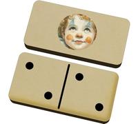 Azeeda 'Clown Boy Portrait' Domino Set & Box (DM00055279)