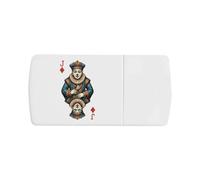 Azeeda 'Clown Jack of Diamonds' Pill Box with Splitter (PI00046252)