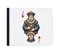 Azeeda 'Clown Jack of Diamonds' Slim Wallet/Cardholder (WL00041105)