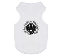 Azeeda 'Cockapoo Floral Wreath' Pet Dog/Cat T-Shirt, XS (PT00170600)