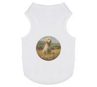 Azeeda 'Cockapoo in Wildflower Meadow' Pet Dog/Cat T-Shirt, L (PT00187291)