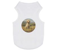 Azeeda 'Cockapoo in Wildflower Meadow' Pet Dog/Cat T-Shirt, S (PT00187289)