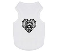Azeeda 'Cockapoo Love Heart' Pet Dog/Cat T-Shirt, M (PT00158494)