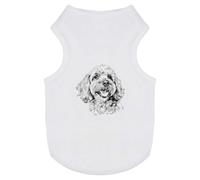 Azeeda 'Cockapoo Portrait' Pet Dog/Cat T-Shirt, S (PT00155805)