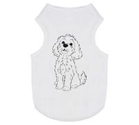 Azeeda 'Cockapoo Puppy' Pet Dog/Cat T-Shirt, M (PT00151194)