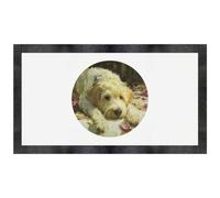 Azeeda 'Cockapoo with Roses' Pet Feeding Mat (PM00038072) | Placemat for Dog / Cat Food and Water Bowls, Kitchens and Floors