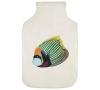 Azeeda 'Colorful Emperor Angel Fish' Hot Water Bottle Cover (HW00047704)