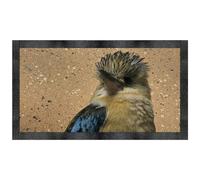 Azeeda 'Colorful Kookaburra on a Branch - Exotic Bird' Pet Feeding Mat (PM00032908)