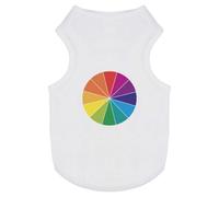 Azeeda 'Colour Wheel' Pet Dog/Cat T-Shirt, S (PT00108237)
