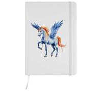 Azeeda 'Colourful Pegasus' Ruled Notebook - White, A5 (NB00095159)