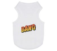 Azeeda 'Comic Bang Word' Pet Dog/Cat T-Shirt, L (PT00169535)
