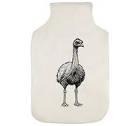 Azeeda 'Common Emu' Hot Water Bottle Cover (HW00047031)