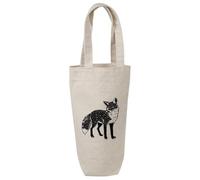 Azeeda 'Constellation Fox' Cotton Wine Bottle Gift/Travel Bag (BL00048860)