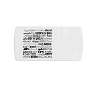 Azeeda 'Cooking Terminology' Pill Box with Tablet Splitter (PI00042619)