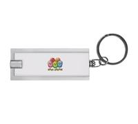 Azeeda 'Cool Jelly Beans' LED Torch Keyring - Compact Pocket Flashlight with Keychain - Handy Mini Light for Bags and Keys (KT00043945)