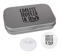 Azeeda 'Coolest Toddler In Town Funny Quotes ' Golf Markers Gift Set (GO00080389)