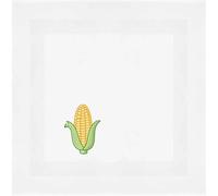 Azeeda 'Corn on the Cob' Cotton Napkin/Dinner Cloth (NK00051226)