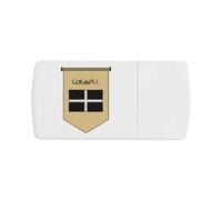 Azeeda 'Cornwall Banner' Pill Box with Tablet Splitter (PI00044426)