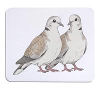 Azeeda 'Couple Of Turtle Doves' Mouse Mat/Desk Pad (MO00043694)