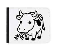 Azeeda 'Cow Eating a Piece of Grass' Wallet (WL00036180)