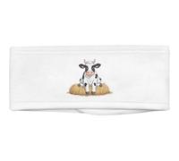 Azeeda 'Cow Sitting on Hay Bale' Beauty Headband (HB00044837)