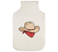 Azeeda 'Cowboy Hat with a Bandana' Hot Water Bottle Cover (HW00047837)