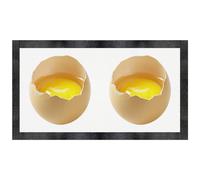 Azeeda 'Cracked Egg' Pet Feeding Mat (PM00036474)