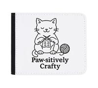 Azeeda 'Crafty Cat' Wallet (WL00030407)