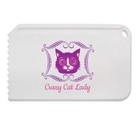 Azeeda 'Crazy Cat Lady Motif' Plastic Ice Scraper (IC00051941)