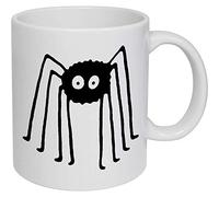 Azeeda 'Creepy Spider' Ceramic Mug - 320ml (11oz) (MG00012681)