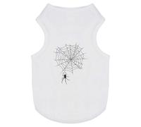 Azeeda 'Creepy Spiderweb' Pet Dog/Cat T-Shirt, M (PT00146798)