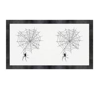 Azeeda 'Creepy Spiderweb' Pet Feeding Mat (PM00028005)
