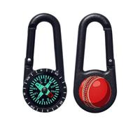 Azeeda 'Cricket Ball' Compass Keyring (KC00045422)