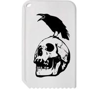Azeeda 'Crow on Human skull ' Plastic Ice Scraper (IC00051961)