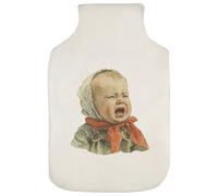 Azeeda 'Crying Baby' Hot Water Bottle Cover (HW00044896)