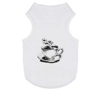 Azeeda 'Cup of Tea' Pet Dog/Cat T-Shirt, L (PT00196855)