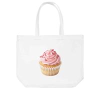 Azeeda 'Cupcake with Sprinkles' Tote Shopping Bag For Life (BG00089769)