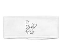 Azeeda 'Curious French Bulldog' Beauty Headband (HB00049185)