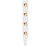 Azeeda 'Curious Guinea Pig' Flat Magnetic Pen (MP00042121) | Fridge / Whiteboard Writing Tool for Notes, Lists and Reminders