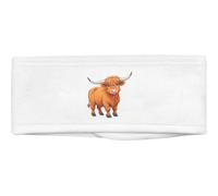 Azeeda 'Curious Highland Cow' Beauty Headband (HB00046010)