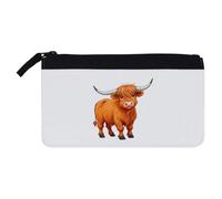 Azeeda 'Curious Highland Cow' Pencil Case (PC00064934)