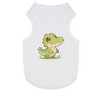 Azeeda 'Cute Alligator' Pet Dog/Cat T-Shirt, XS (PT00191808)