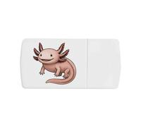 Azeeda 'Cute Axolotl' Pill Box with Tablet Splitter (PI00037468)