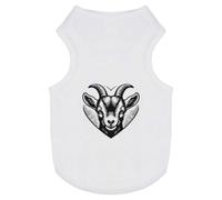 Azeeda 'Cute Baby Goat' Pet Dog/Cat T-Shirt, L (PT00133767)