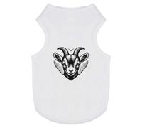 Azeeda 'Cute Baby Goat' Pet Dog/Cat T-Shirt, S (PT00133765)
