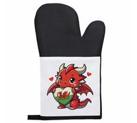 Azeeda 'Cute Baby Welsh Dragon' Oven Glove/Mitt (OG00061573)